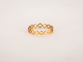 Knot Ring Size 5 in Polished Bronze