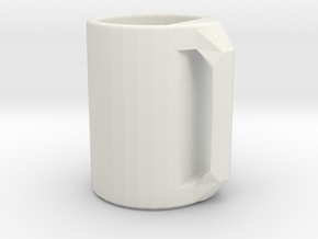 Coffee cup in White Natural Versatile Plastic