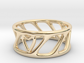 Cool Ring Two in 14K Yellow Gold