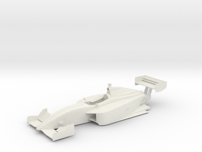 Dallara IPS Indy Lights Chassis in White Natural Versatile Plastic