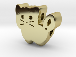 Kitty in 18k Gold Plated Brass
