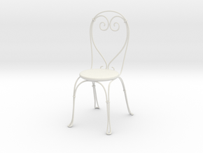 Vintage Cafe chair in White Natural Versatile Plastic