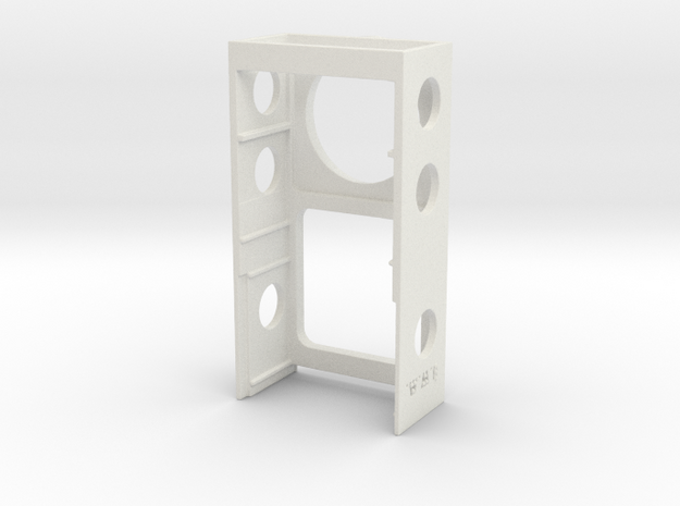 SX350 cradle that will center the display inside a in White Natural Versatile Plastic