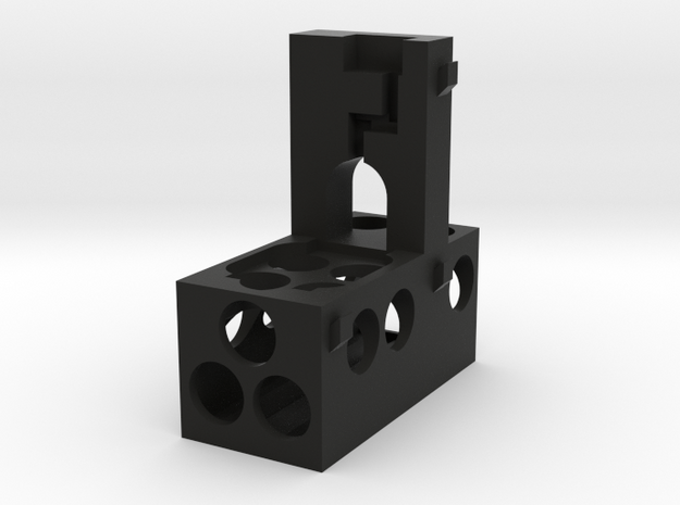Inspire Charger Block - Minimized in Black Natural Versatile Plastic