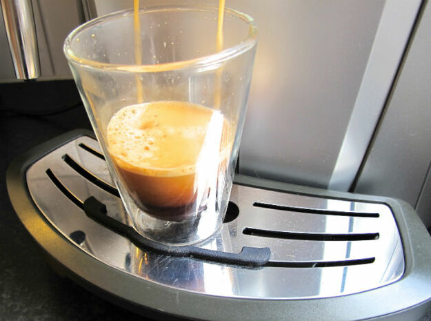 Saeco Coffee Machine Leak Tray Improvement in Black Natural Versatile Plastic