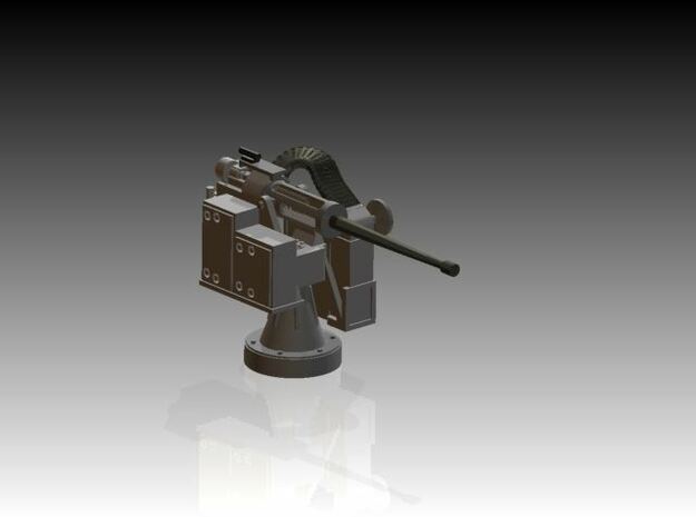 25mm Cannon kit x 1 - 1/144 in Tan Fine Detail Plastic