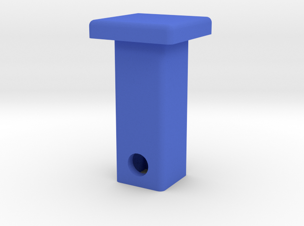 Defender Hitch Cover - Square in Blue Processed Versatile Plastic