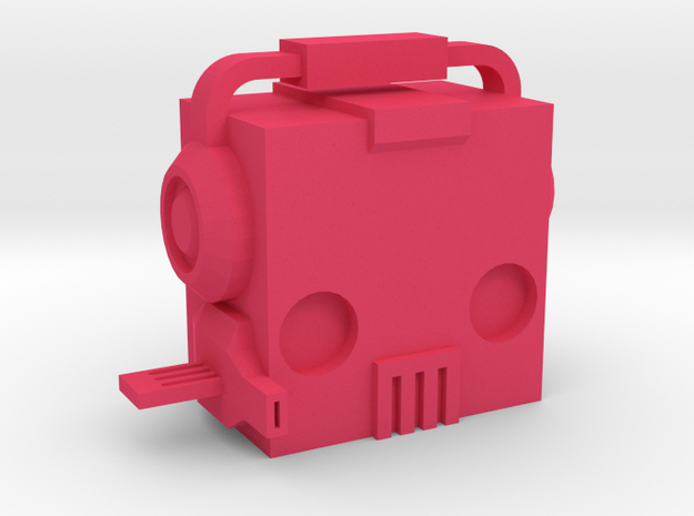 Machine Gun Pinky in Pink Processed Versatile Plastic