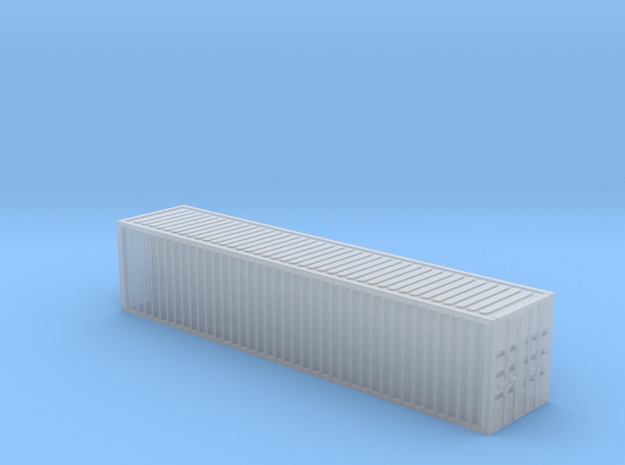 1/450 Container 40ftx1 in Smooth Fine Detail Plastic
