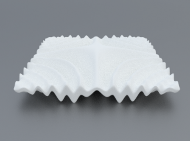 Mathematical Function 1 in White Processed Versatile Plastic