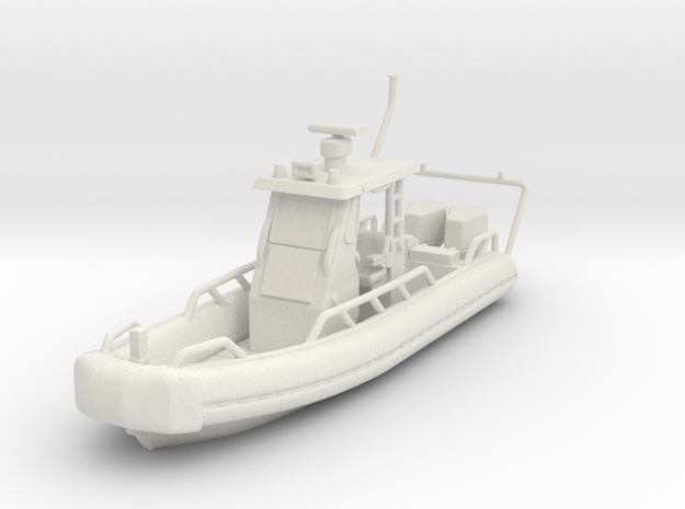 1/87 USN 24' Oswald Patrol Boat Waterline in White Natural Versatile Plastic