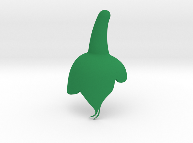 Eggplant Leaf in Green Processed Versatile Plastic