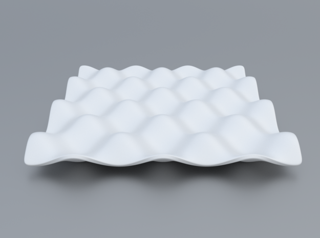 Mathematical Function 5  in White Processed Versatile Plastic