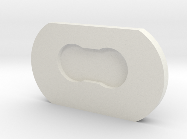 TheArtifexCo-Case Slider Cap V2 in White Natural Versatile Plastic