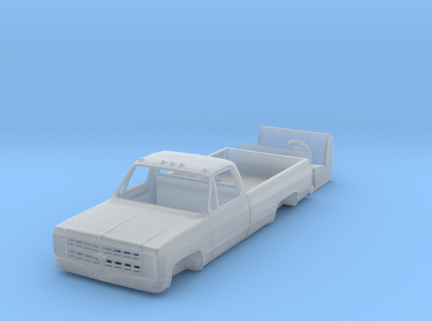 1/64 1980's Chevy K20 / K30 pickup truck body with