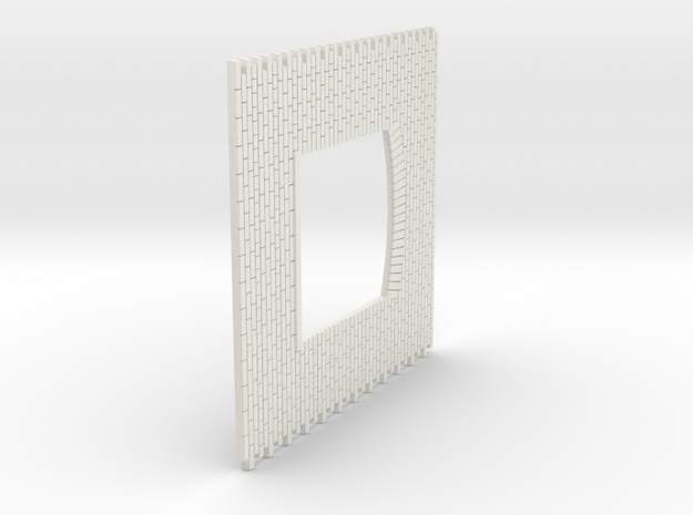 A-nori-bricks-window-sheet-1a in White Natural Versatile Plastic