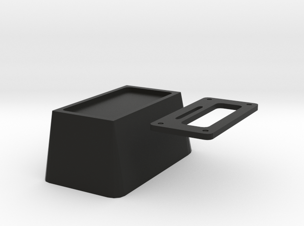 1/10 scale auto floor shifter box in Black Natural Versatile Plastic