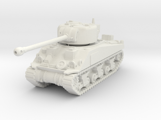 1/100 (15mm) M4 Sherman Firefly (F.O.W) Tank Five in White Natural Versatile Plastic