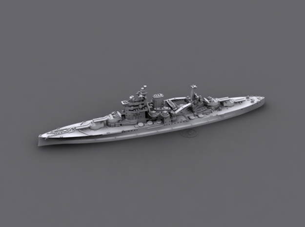 1/3000 HMS Queen Elizabeth [1943] (x2) in Tan Fine Detail Plastic