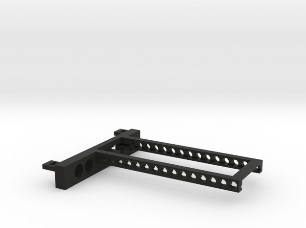 G751 M.2 Bracket With Holes 2 drives open top in Black Natural Versatile Plastic