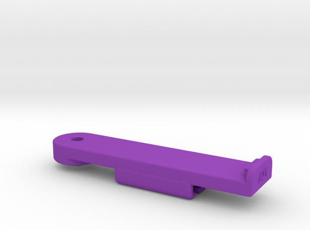 Sony HDR-AZ1 Direct T-Rail Mount in Purple Processed Versatile Plastic