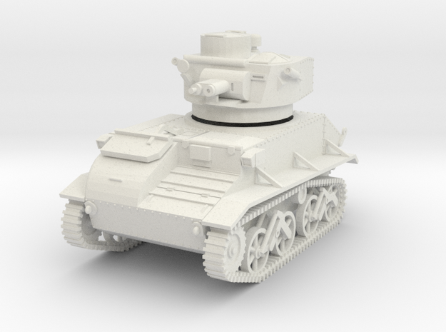 PV01 Light Tank Mk VIB (1/48) in White Natural Versatile Plastic