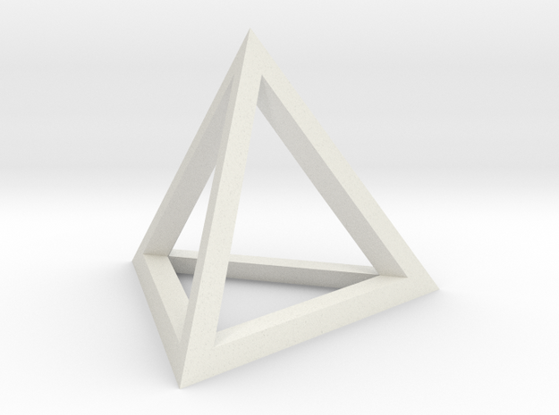 pyramid in White Natural Versatile Plastic