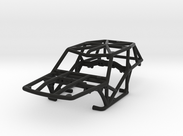 Specter v1 1/24th scale rock crawler chassis in Black Natural Versatile Plastic