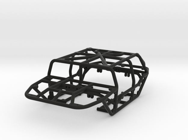 Scorpion - 4D 1/24th scale rock crawler chassis in Black Natural Versatile Plastic
