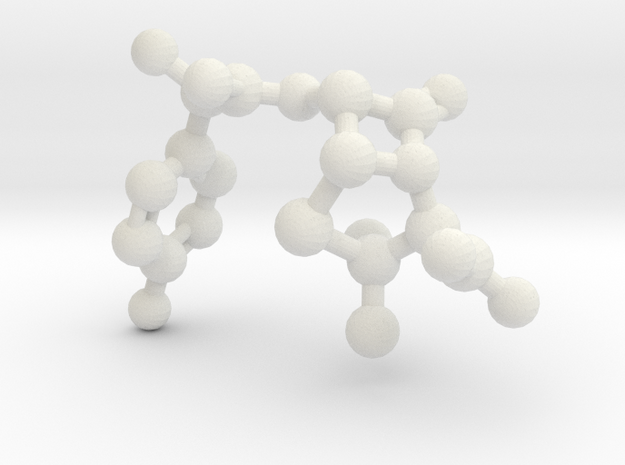 amoxicillin_ball_stick_nonH in White Natural Versatile Plastic