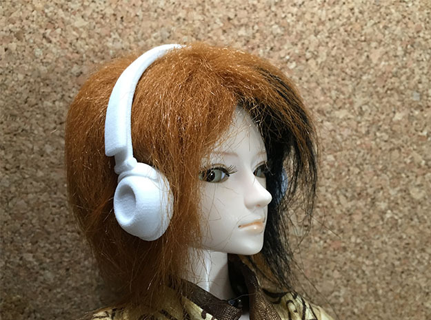 Headphones DRAMAtical Murder Version: BJD Doll MSD in White Natural Versatile Plastic