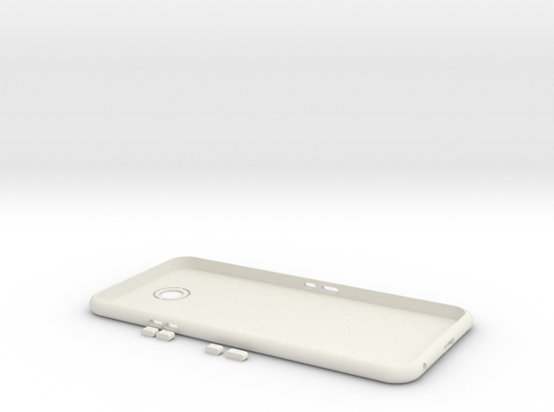 NoPhone in White Natural Versatile Plastic