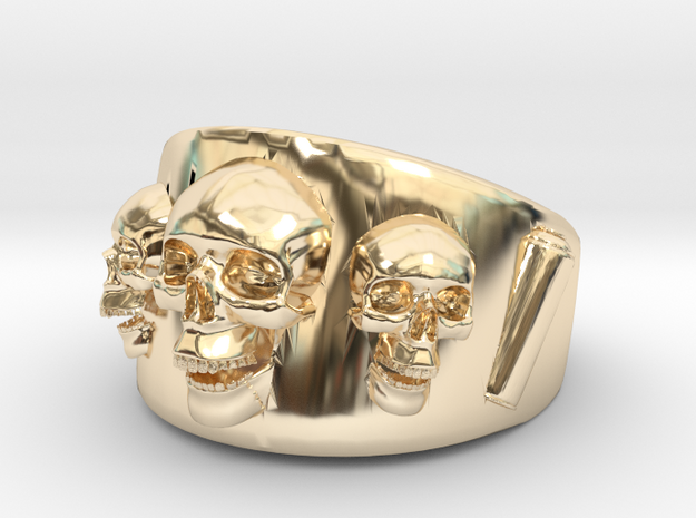 Writers Ring in 14K Yellow Gold
