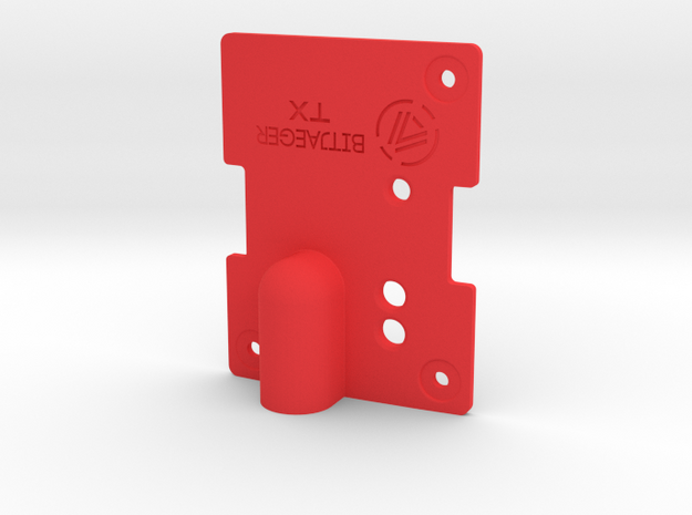 JR Module Top in Red Processed Versatile Plastic