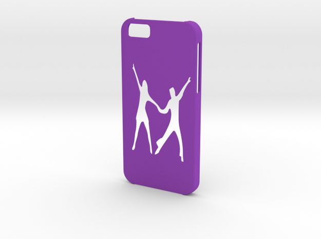 Iphone 6 Latin Dance Paso doble case in Purple Processed Versatile Plastic