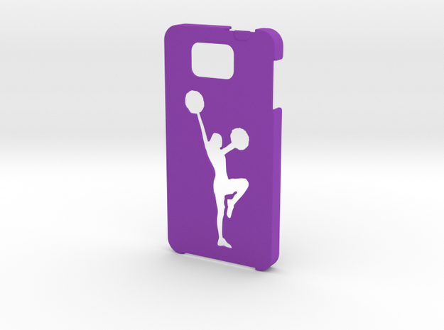 Samsung Galaxy Alpha Cheerleader case in Purple Processed Versatile Plastic