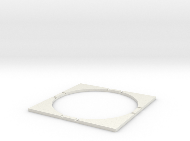 T-32-wagon-turntable-168d-200-corners-flat-1a in White Natural Versatile Plastic