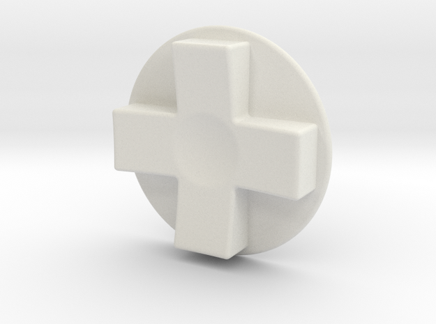 Tinker: D-Pad MK5 in White Natural Versatile Plastic