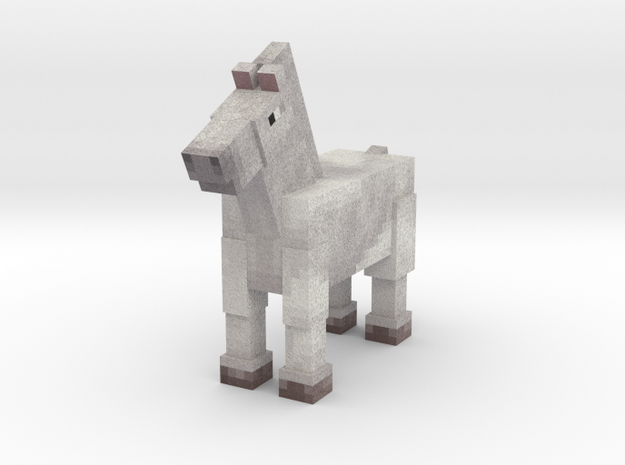 Horse 015 in Full Color Sandstone