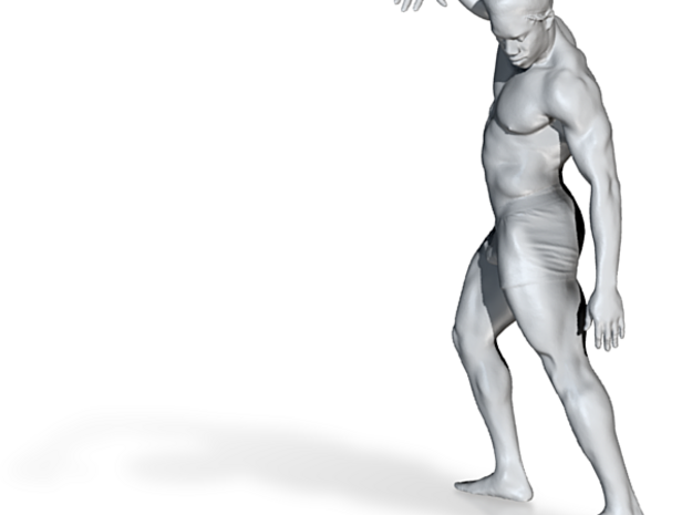 Digital-Strong male body 002 scale in 10cm in Strong male body 002 scale in 10cm