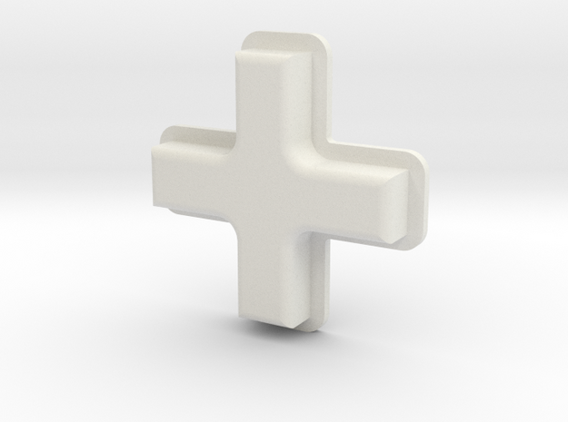 Tinker: D-Pad MK1 in White Natural Versatile Plastic