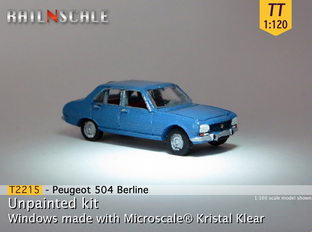 Peugeot 504 (TT 1:120) in Tan Fine Detail Plastic