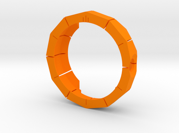 Moto 360 Rugged Case in Orange Processed Versatile Plastic