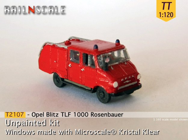 Opel Blitz TLF 1000 (TT 1:120) in Tan Fine Detail Plastic