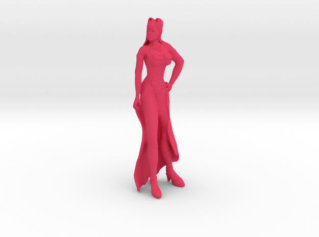 Showgirl #1 in Pink Processed Versatile Plastic