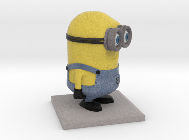 Minion Despicable me (4cm height) in Full Color Sandstone