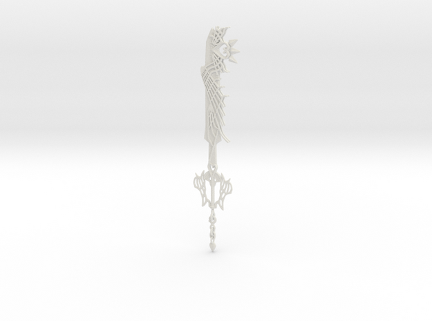 Keyblades Ultima: Kai Arts Figure Size in White Natural Versatile Plastic