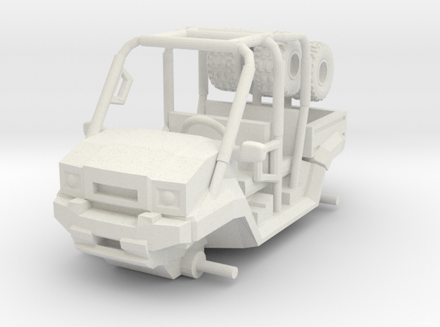 1/64 Scale MULE 4 Seat in White Natural Versatile Plastic