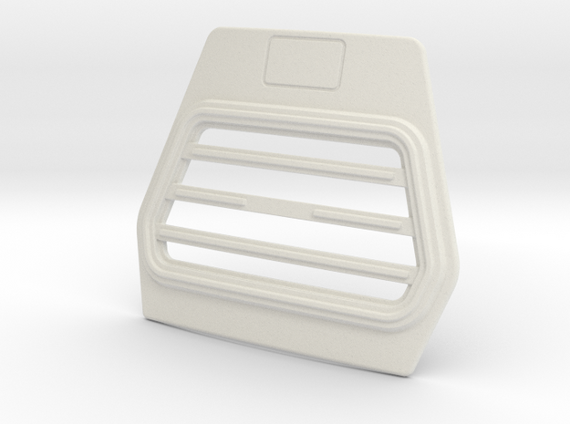 DAF-cab-grill-B-1to24 in White Natural Versatile Plastic