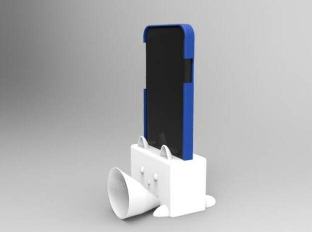 iphone 6 Speaker  Body part 1 of part 2 in White Natural Versatile Plastic